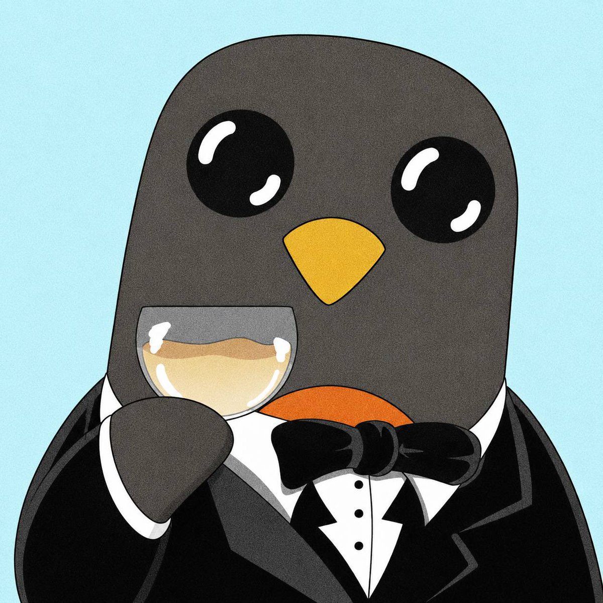 Rwob in a tuxedo